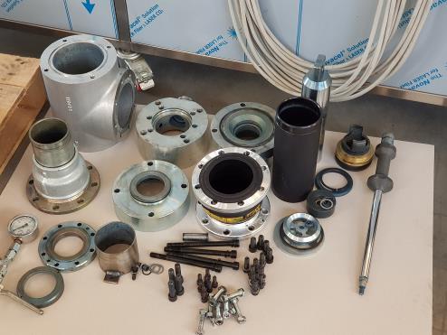 Manutenzione e ricambi delle pompe pneumatiche per inchiostri Offset. Sostituzione guarnizioni e riparazioni.